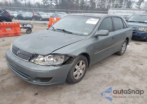 2002 Toyota Avalon Xl z USA, uszkodzony, nr VIN 4T1BF28B72U202866